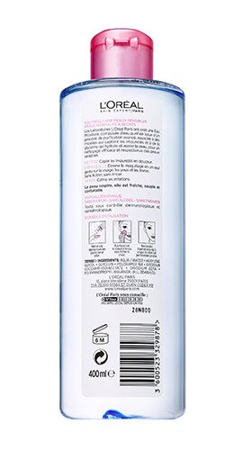 Micelární voda pro suchou pleť Packshot Back